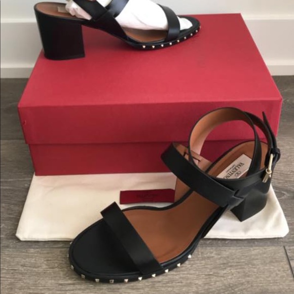 Valentino Rockstar Stud Sandals - Picture 1 of 1